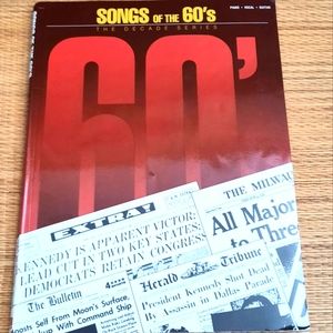 Songs Of The 60s- The Decade Series,- Piano/Vocal/Guitar